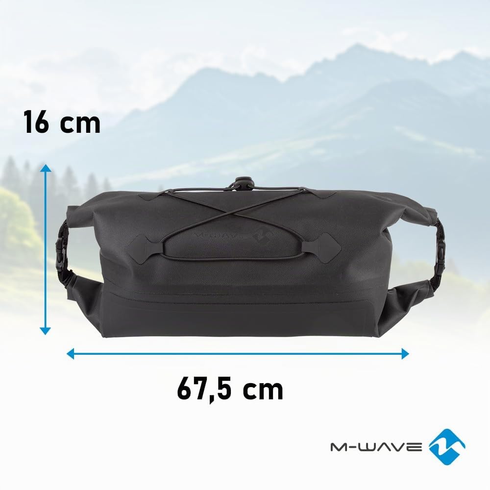 m-wave-rough-ride-ii-lenkertasche-wasserdicht-schwarz-2 image 2