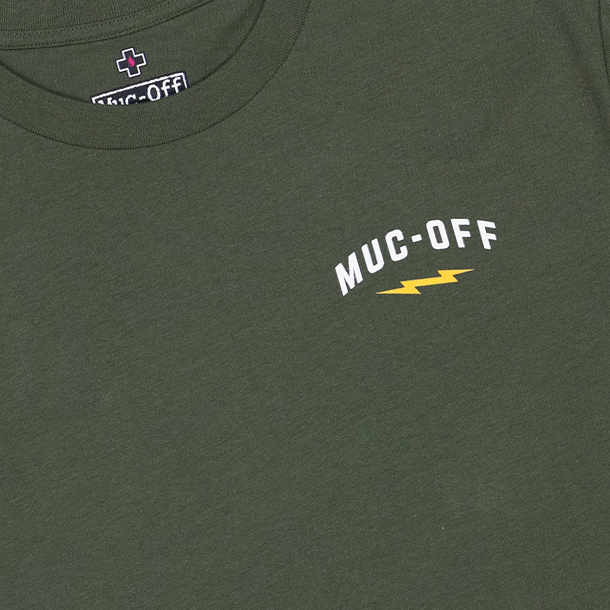 muc-off-worldwide-t-shirt-khaki-bio-baumwolle-relaxed-fit image 4