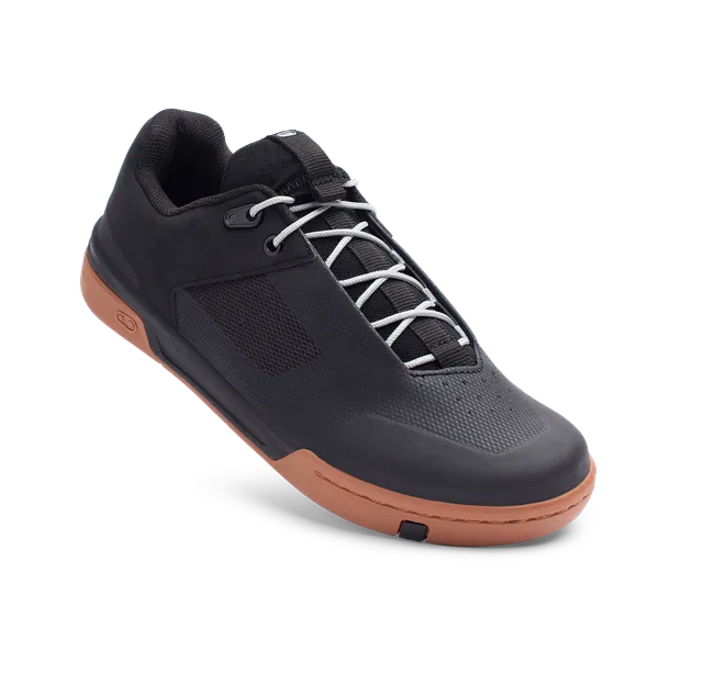 crankbrothers-stamp-lace-flat-schuhe-schwarz-gum-sohle image 1