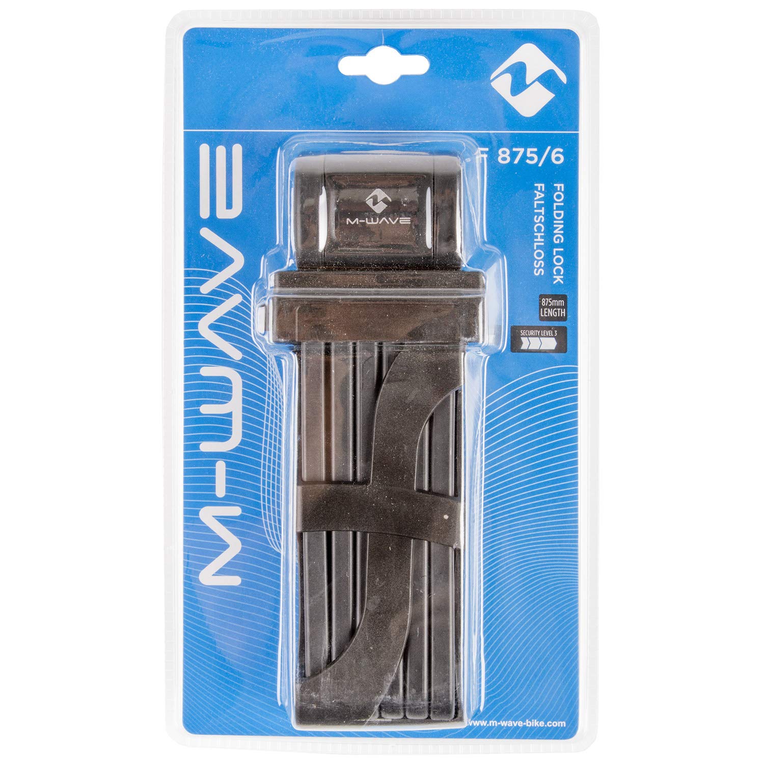 m-wave-f-875-6-twin-faltschloss-2er-set-875-mm image 5