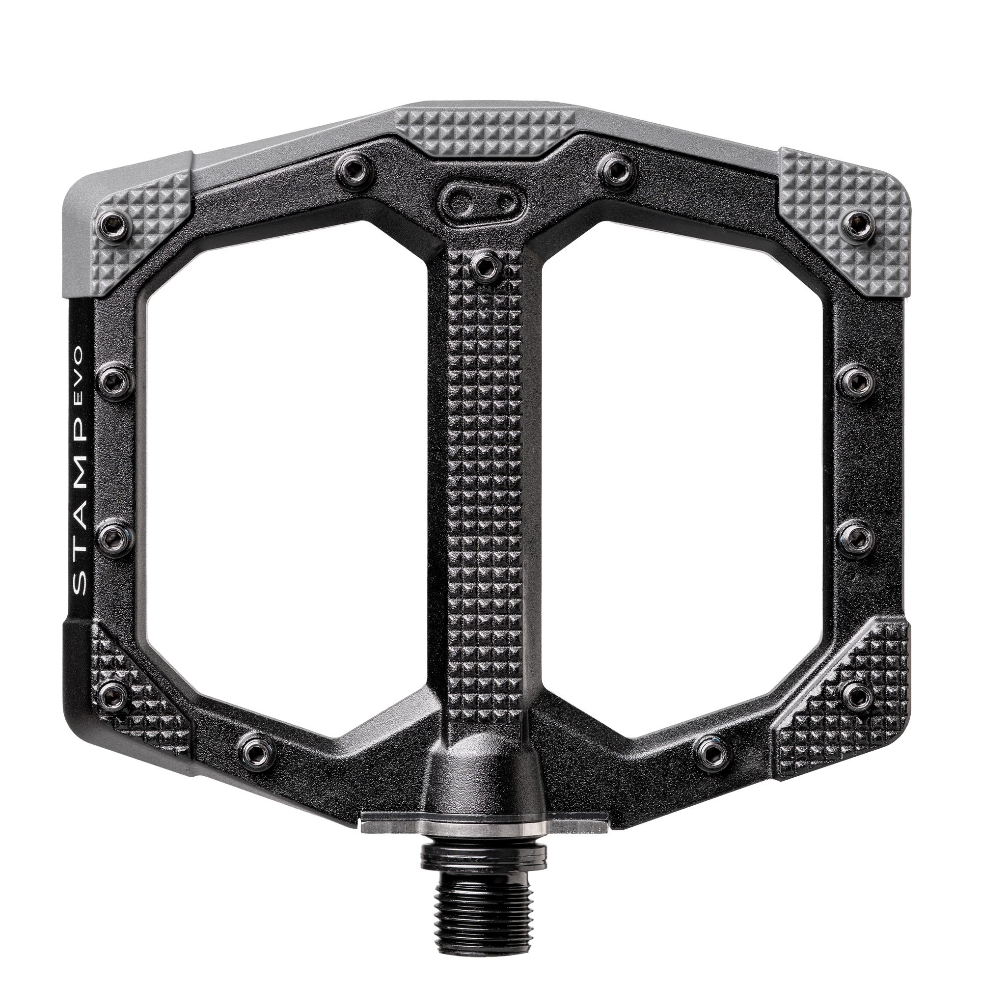 crankbrothers-stamp-evo-small-flat-pedale-schwarz-alu image 1