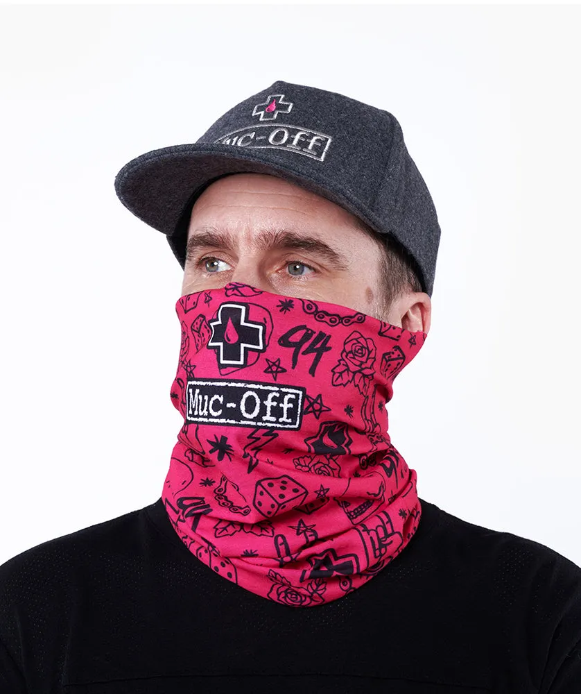 muc-off-neck-gaiter-halstuch-pink-punk-leicht-atmungsaktiv image 1