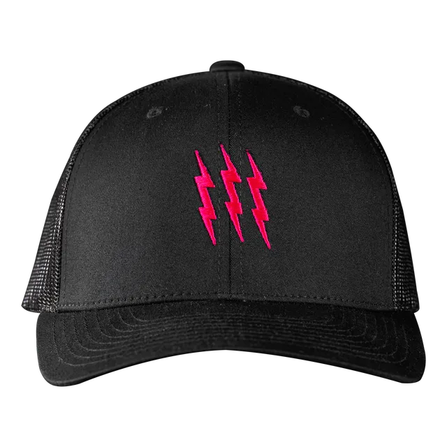 muc-off-bolt-trucker-cap-pink-verstellbar image 1