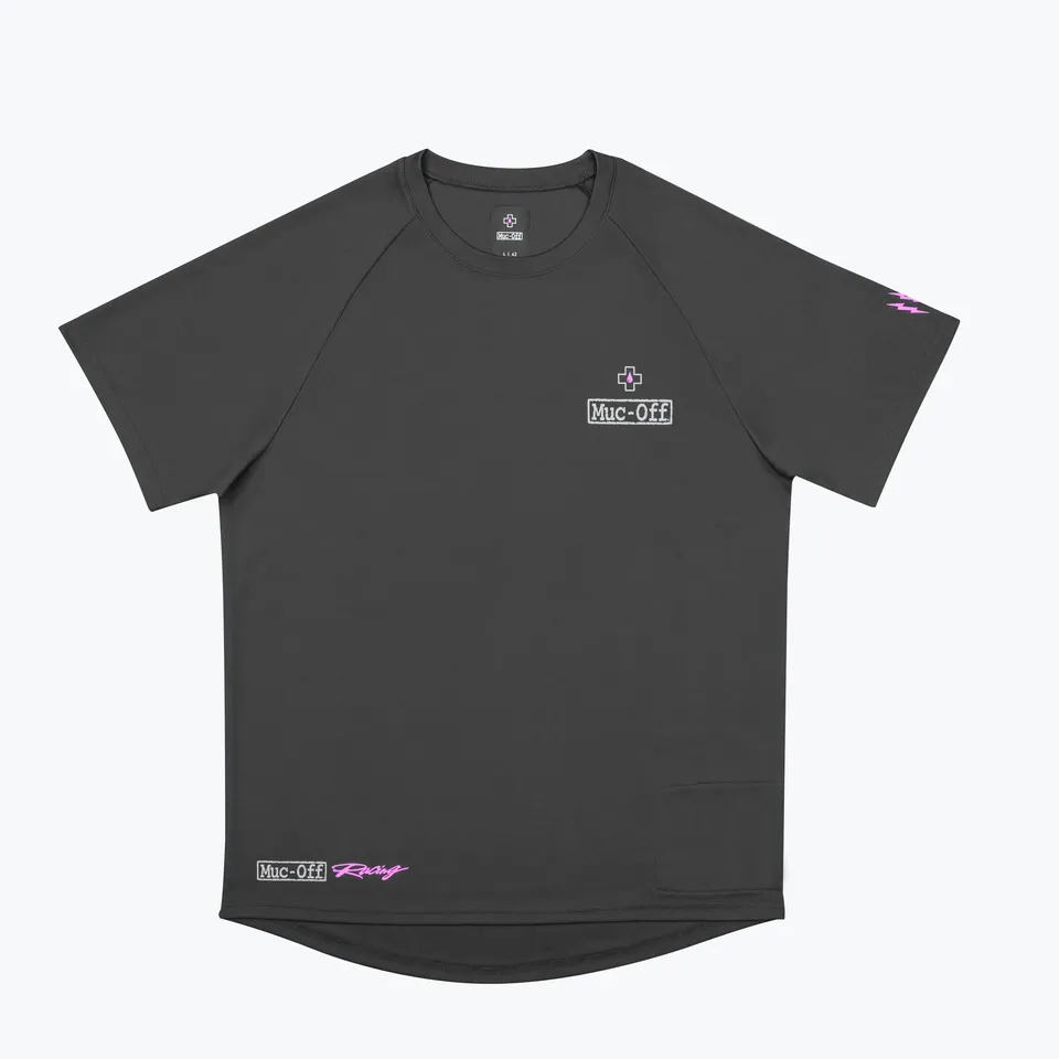 muc-off-rider-jersey-racing-kurzarm-trikot-grau image 1