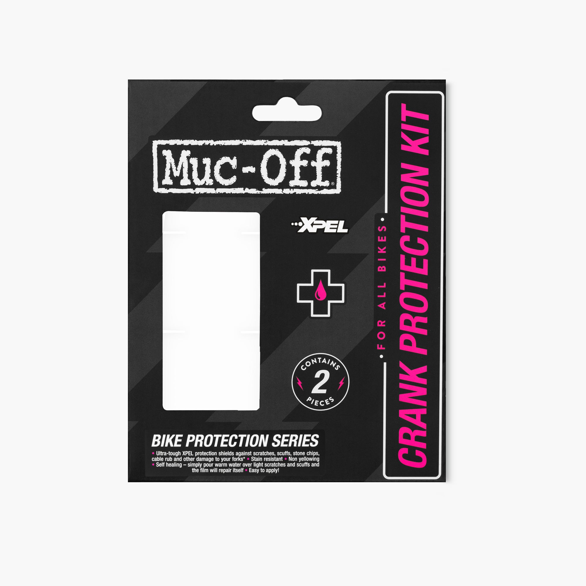 muc-off-bicycle-care-crank-protection-kit-folie-clear-matt image 1