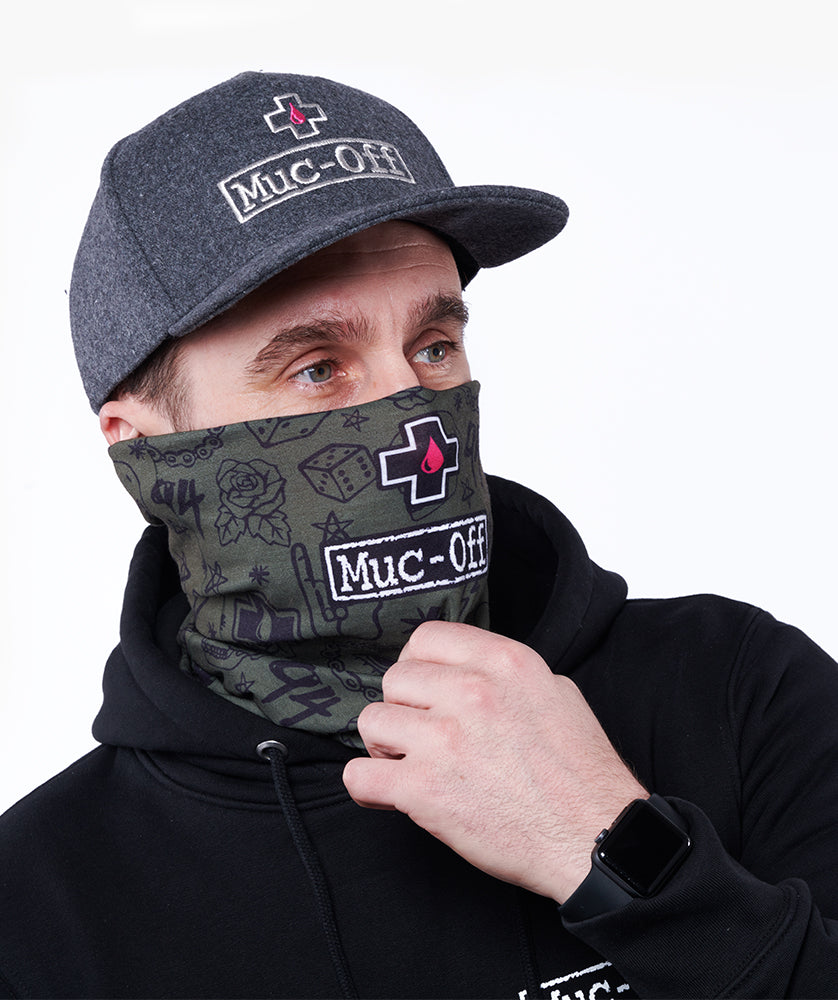 muc-off-lightweight-neck-gaiter-green-punk-halstuch image 5