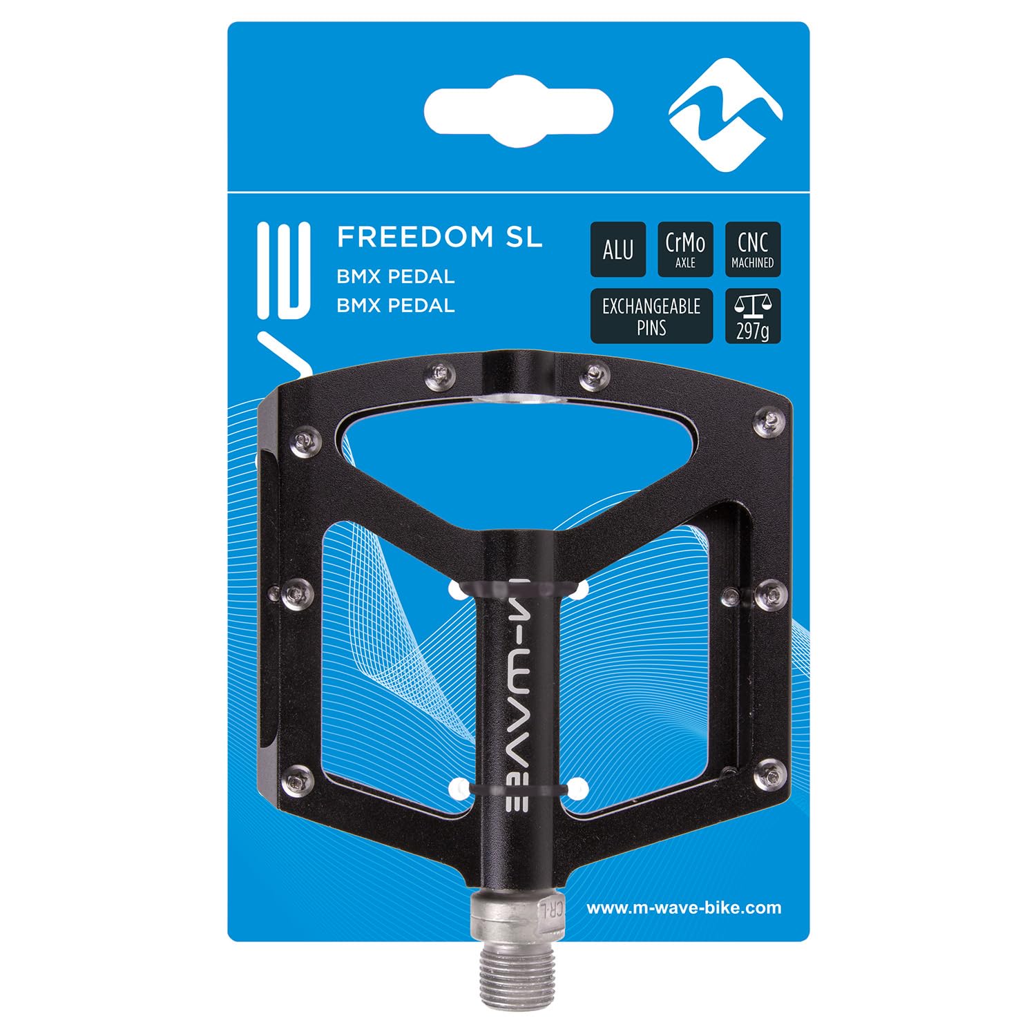 m-wave-freedom-sl-plattform-pedal-aluminium-schwarz-pins image 4