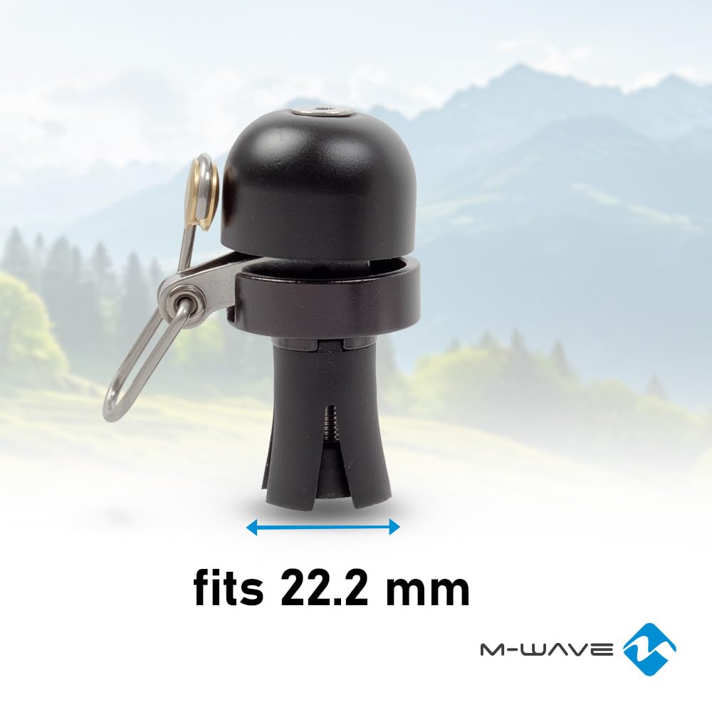 m-wave-bella-dbx-fahrradklingel-lenkerstopfen-messing image 3