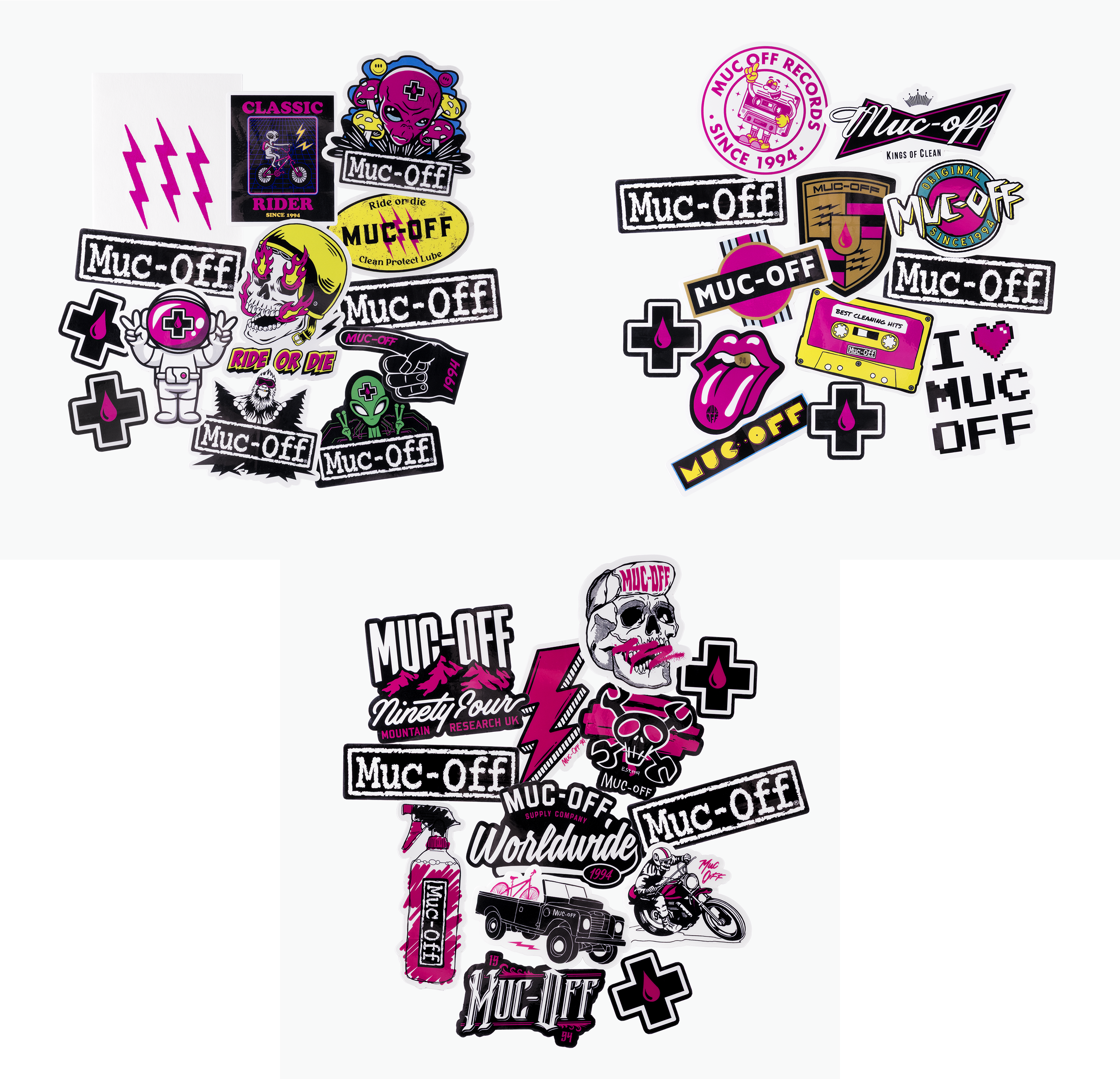muc-off-sticker-pack-bundle-aufkleber-set image 1