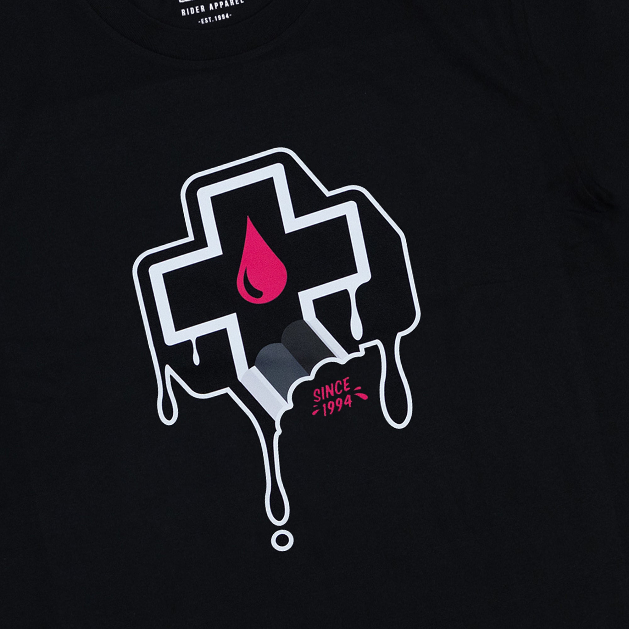 muc-off-cross-bite-t-shirt-bio-baumwolle-schwarz-relaxed-fit image 3