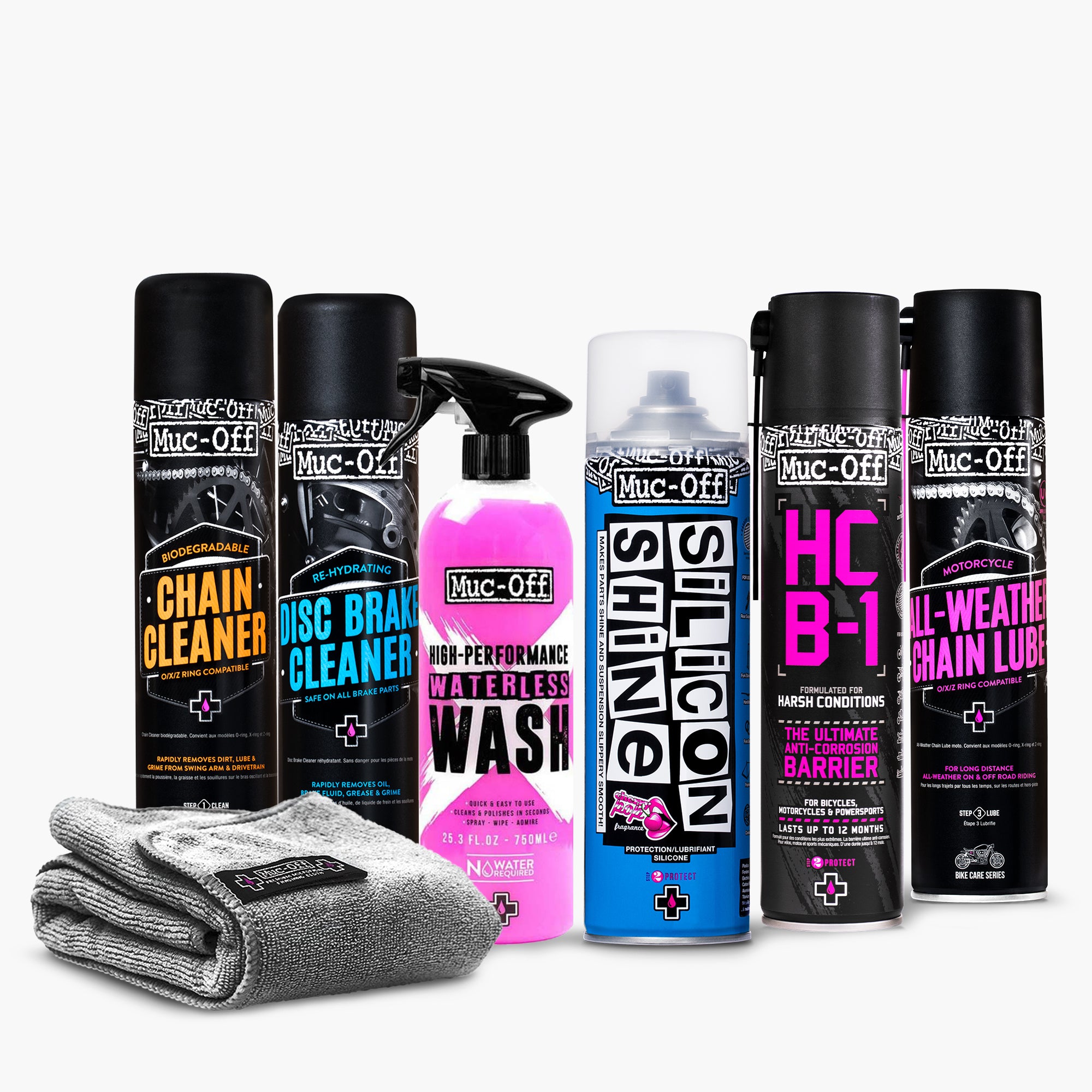 muc-off-eav-complete-maintenance-kit-fahrrad-pflegeset-7in1 image 1
