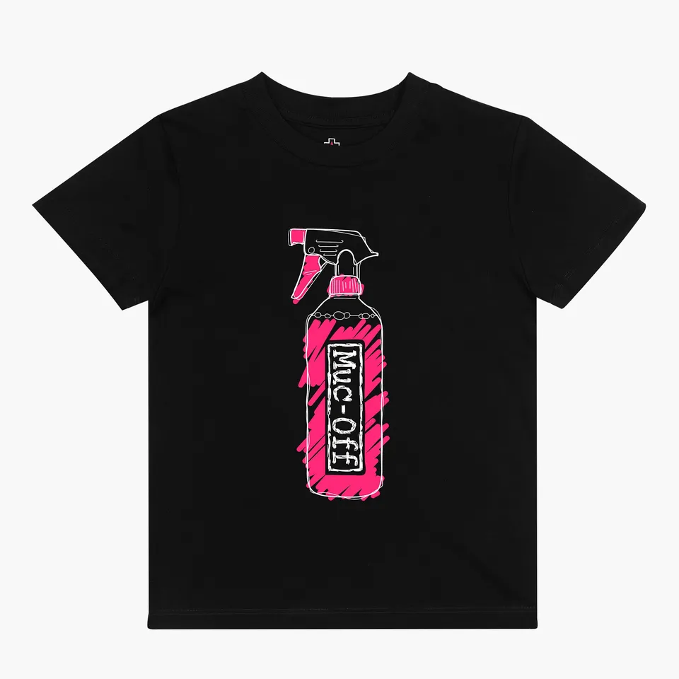 muc-off-og-904-kids-t-shirt-schwarz-bio-baumwolle image 1