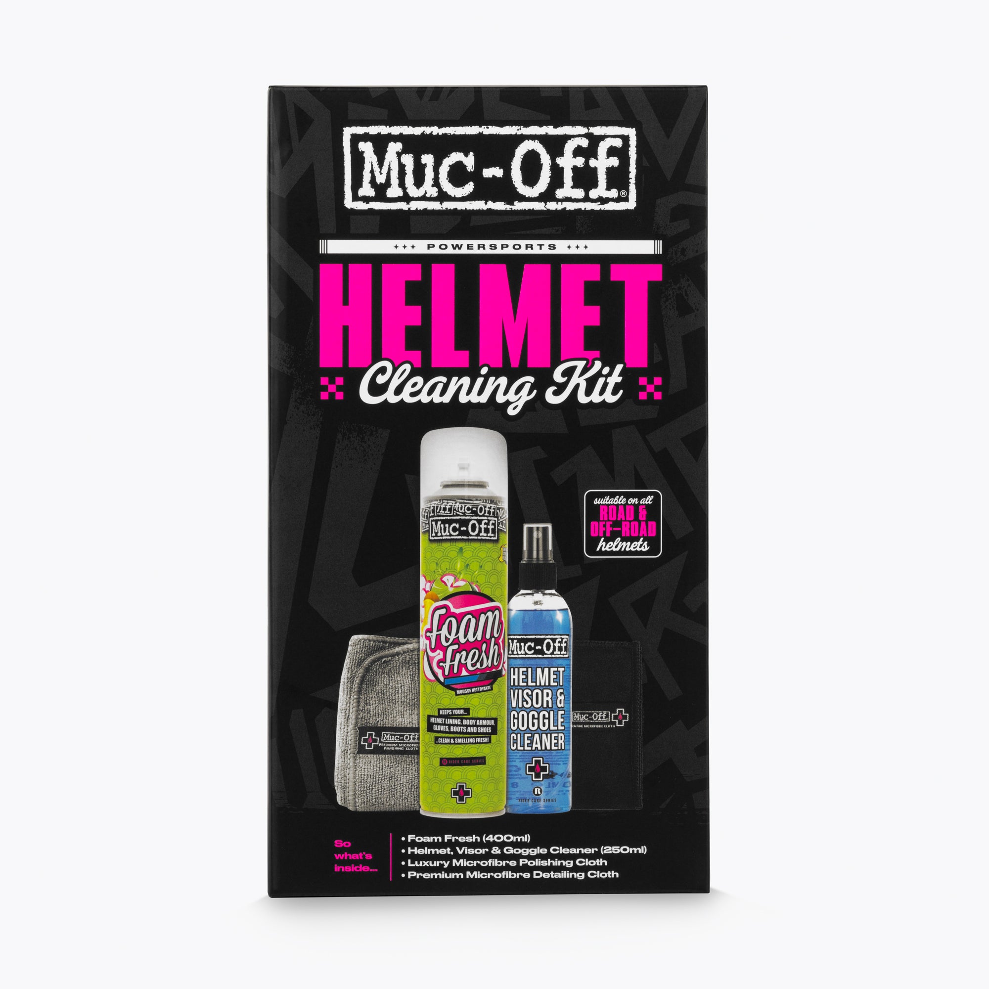 muc-off-helmet-cleaning-kit-4-in-1-helm-pflegeset-visierreiniger image 1