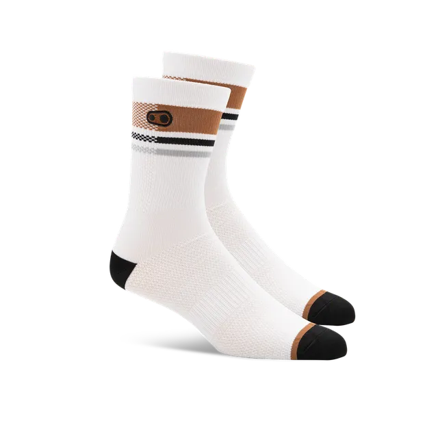 crankbrothers-icon-mtb-socken-wei-braun-kompression image 1