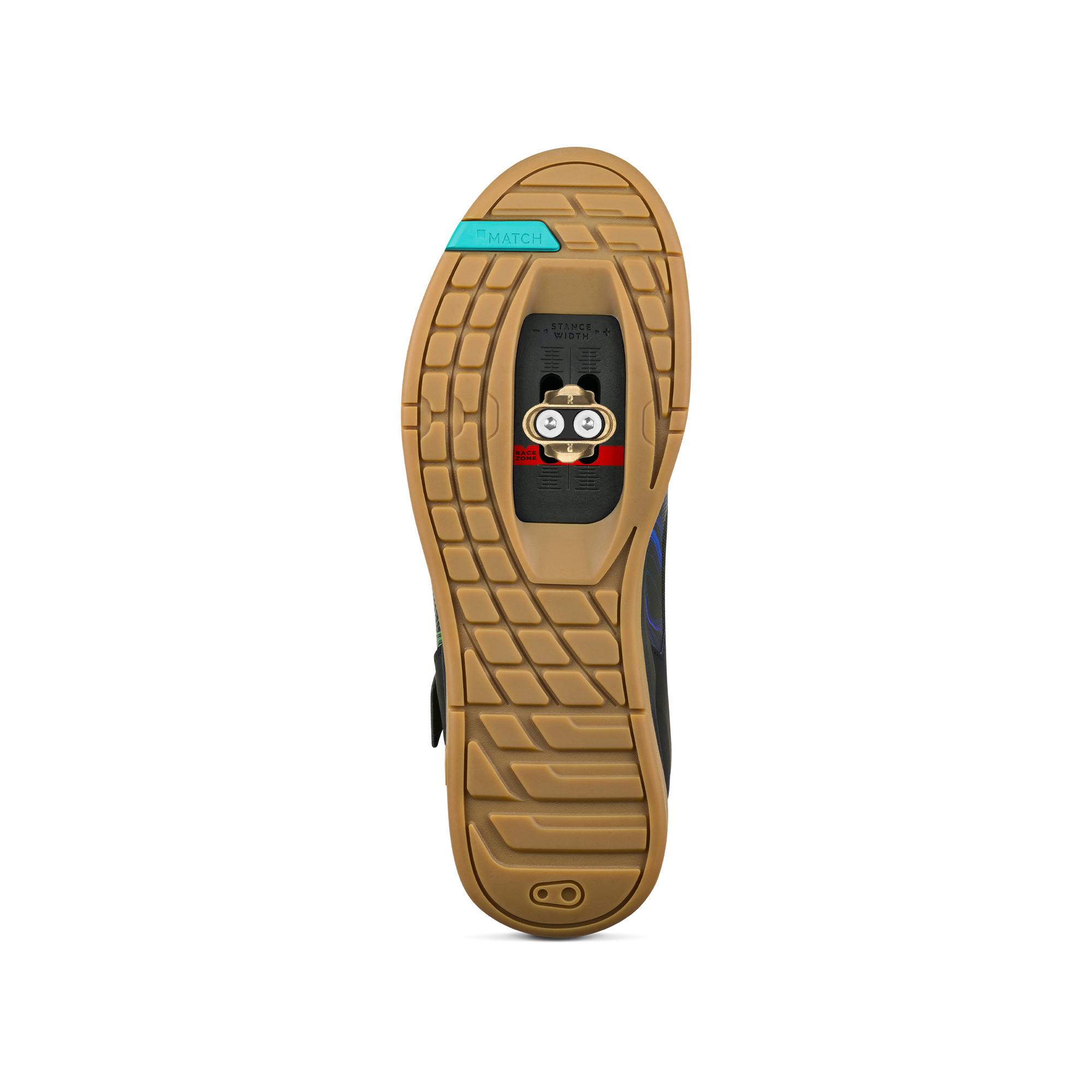 crankbrothers-mallet-boa-klickschuhe-black-blue-swirl-mtb image 2