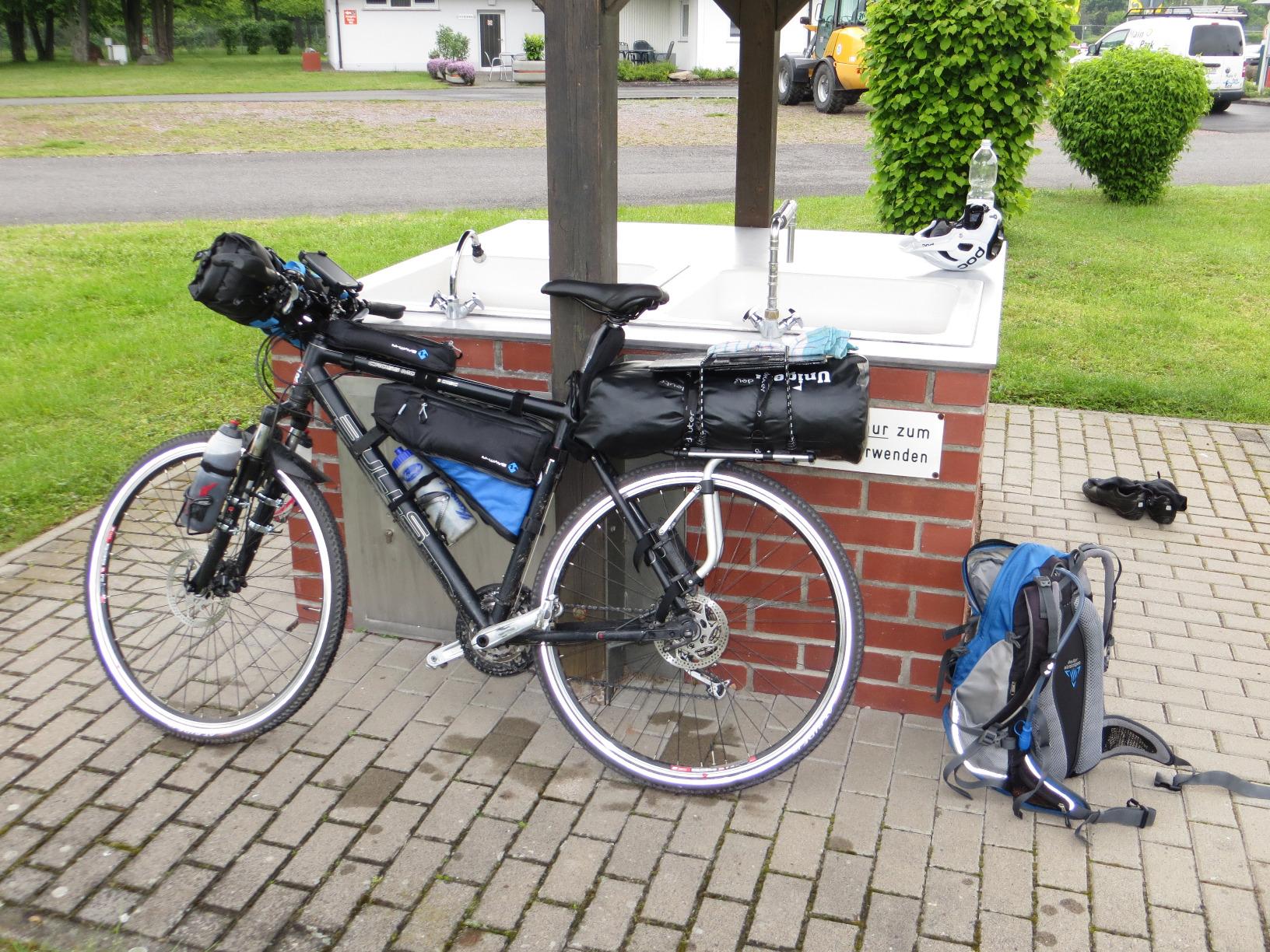 Dicht im Regen
