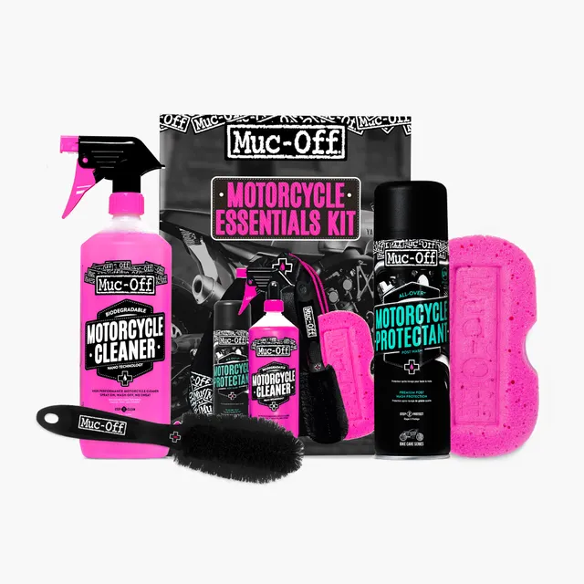 muc-off-motorcycle-essentials-kit-motorrad-pflegeset-5-in-1 image 1