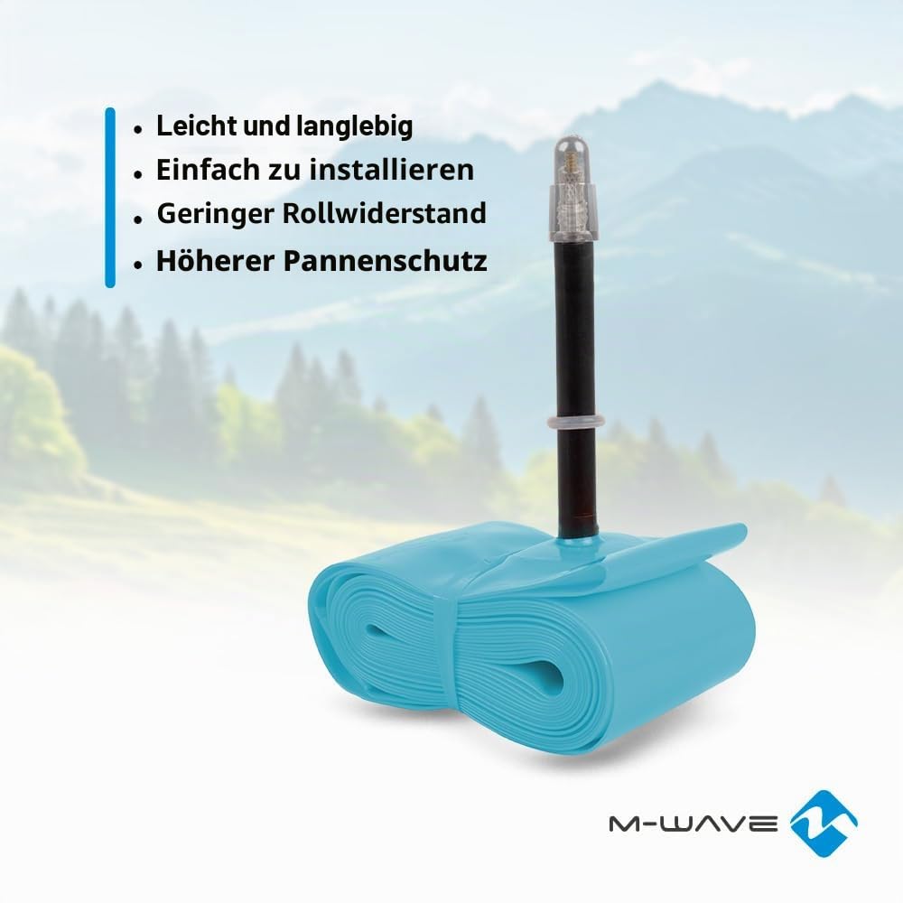 m-wave-purride-tpu-fahrradschlauch-700x18-30c-fv-65-mm image 2