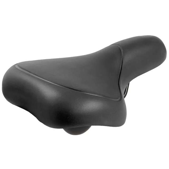 m-wave-eva-city-12510601-fahrradsattel-schwarz-weich image 1