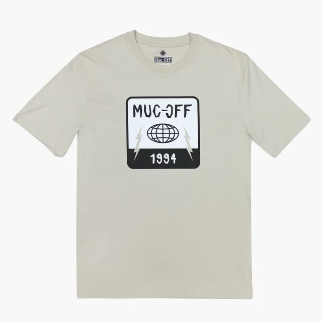 muc-off-globe-1994-t-shirt-natural-bio-baumwolle image 1