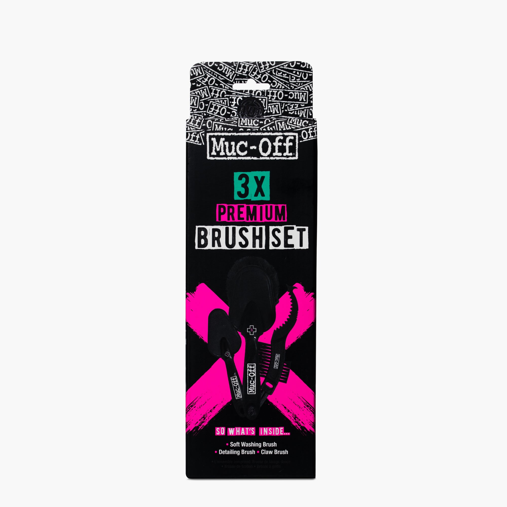 muc-off-3x-premium-brush-set-fahrrad-b-rstenset-3-teilig image 2
