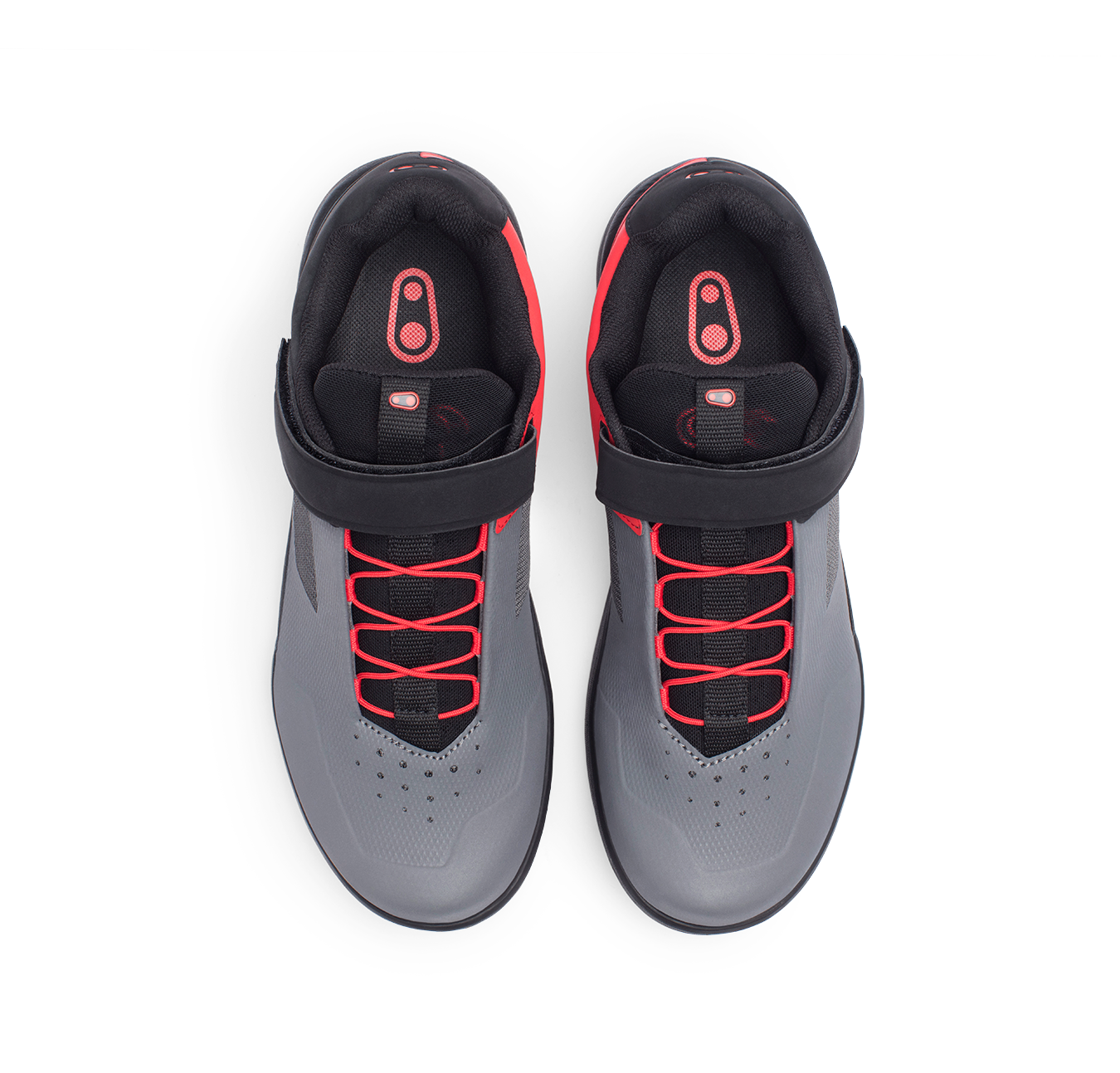 crankbrothers-stamp-speed-lace-flat-schuhe-grau-rot-gr-42 image 6