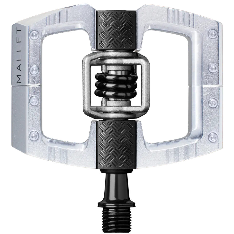 crankbrothers-mallet-dh-klickpedale-silver-edition-mtb image 1
