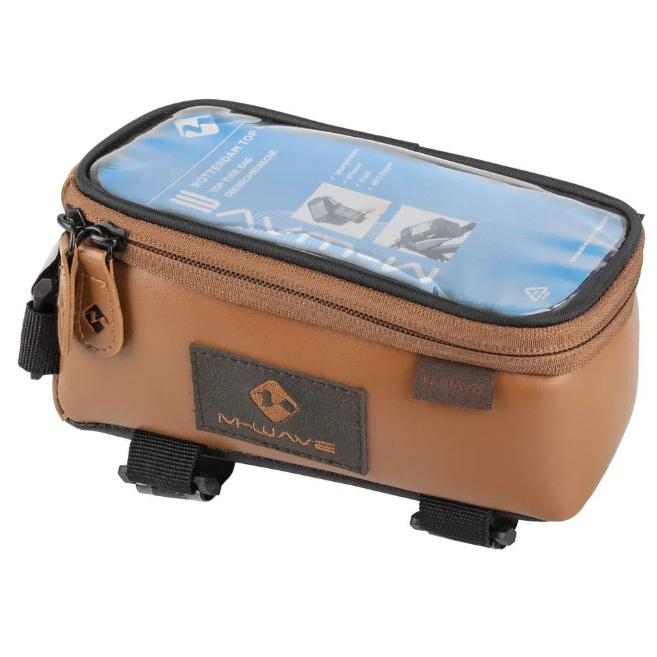 m-wave-rotterdam-top-xl-oberrohrtasche-touch-fenster-schwarz image 1