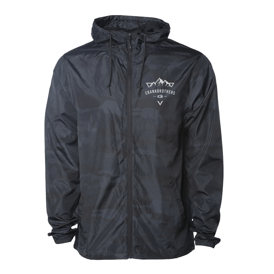 crankbrothers-black-camo-windbreaker-mountain-graphic-l image 1