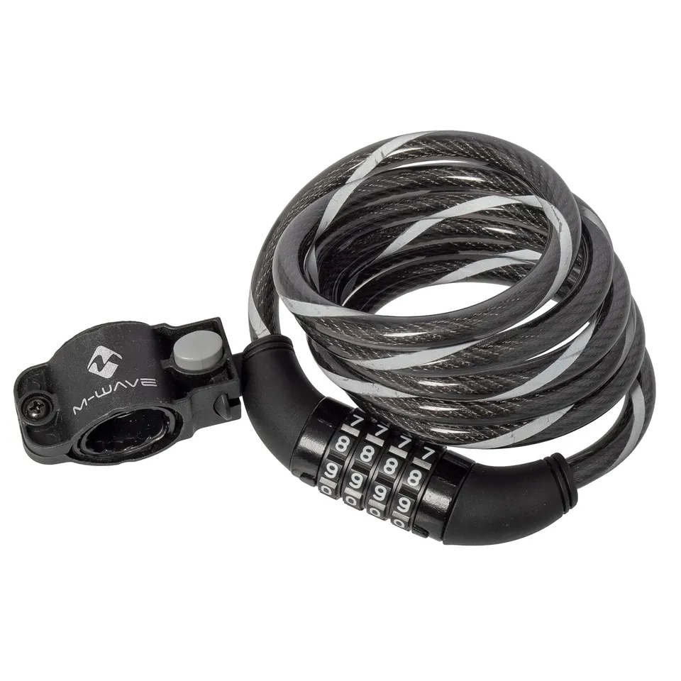 m-wave-ds-10-18-illu-kabelschloss-zahlencode-1-5-m image 1
