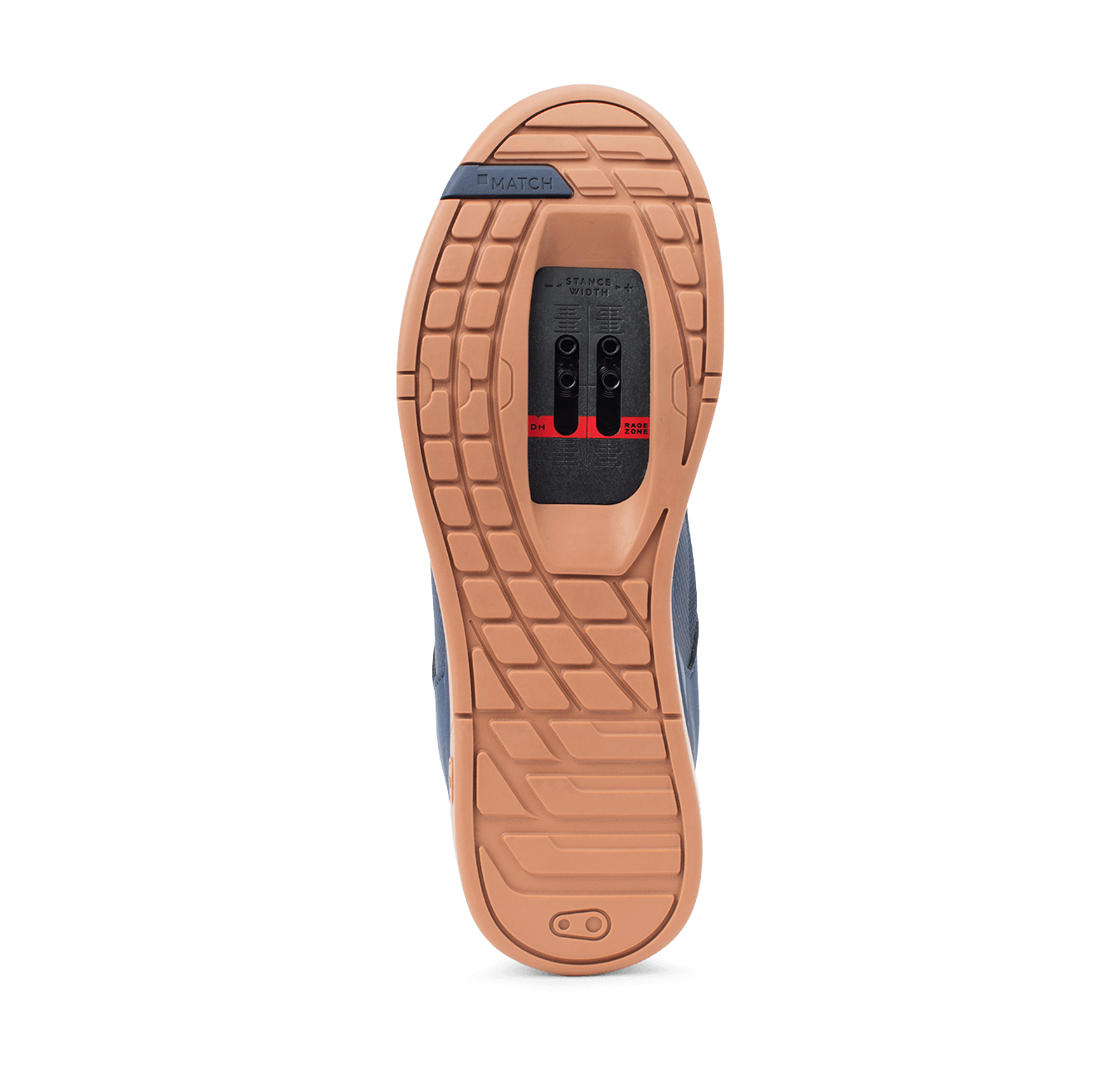 crankbrothers-mallet-lace-klickschuhe-navy-gum-downhill image 3