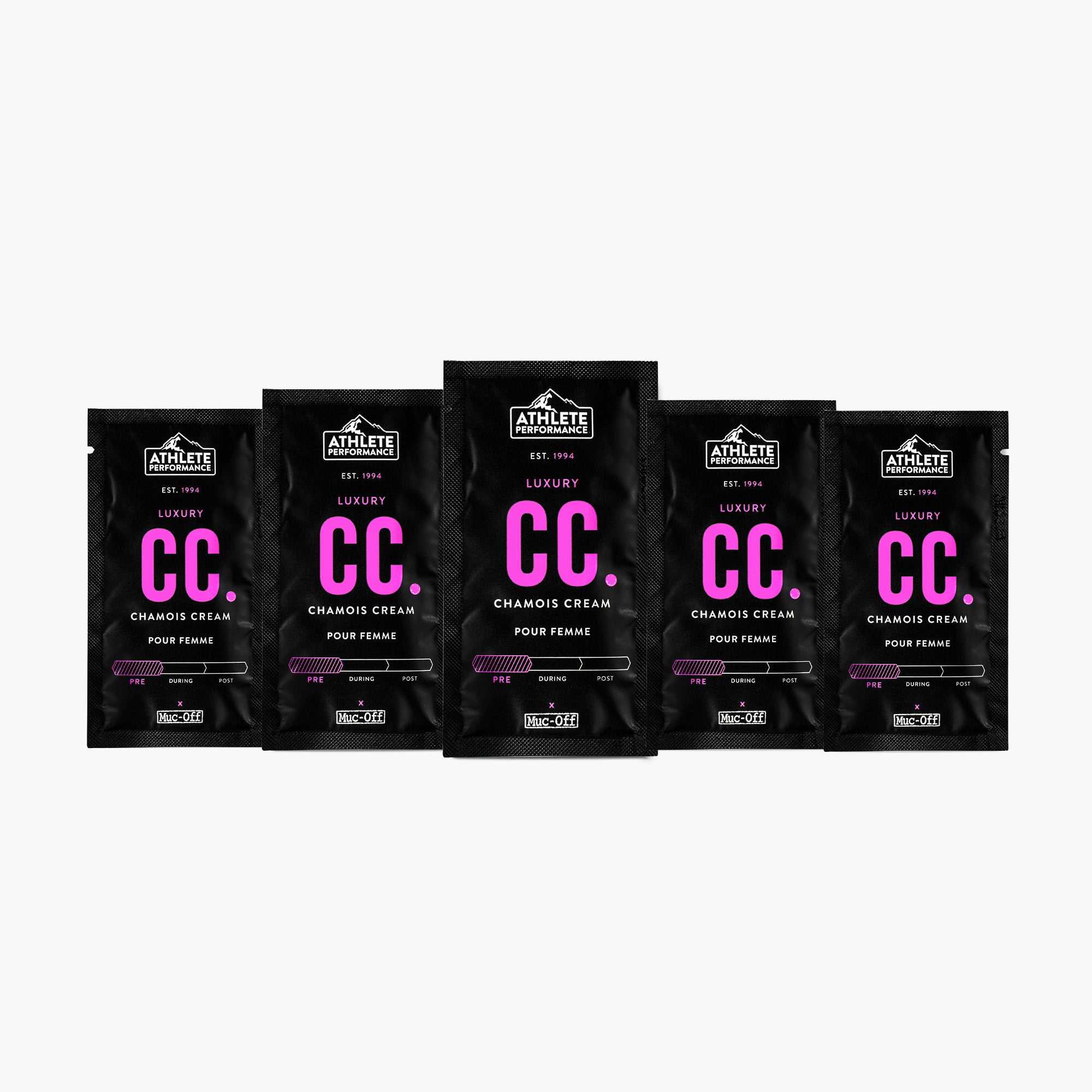 muc-off-chamois-cream-pour-femme-sitzcreme-5x10ml-aloe-vera image 1