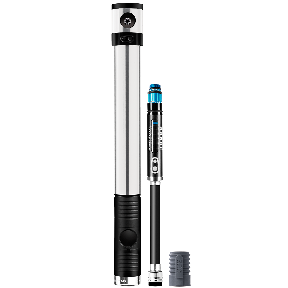 crankbrothers-klic-hv-gauge-minipumpe-midnight-co2 image 2