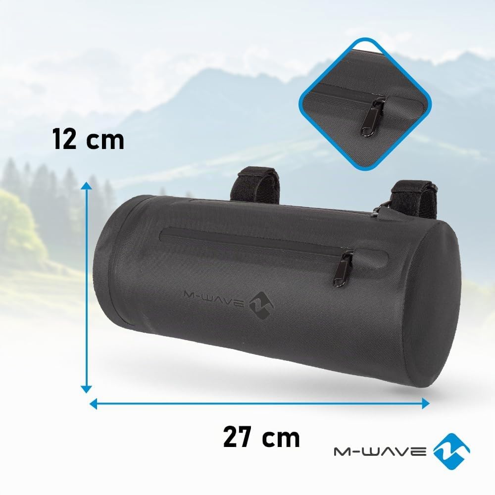 m-wave-rough-ride-ii-lenkertasche-wasserdicht-schwarz image 2