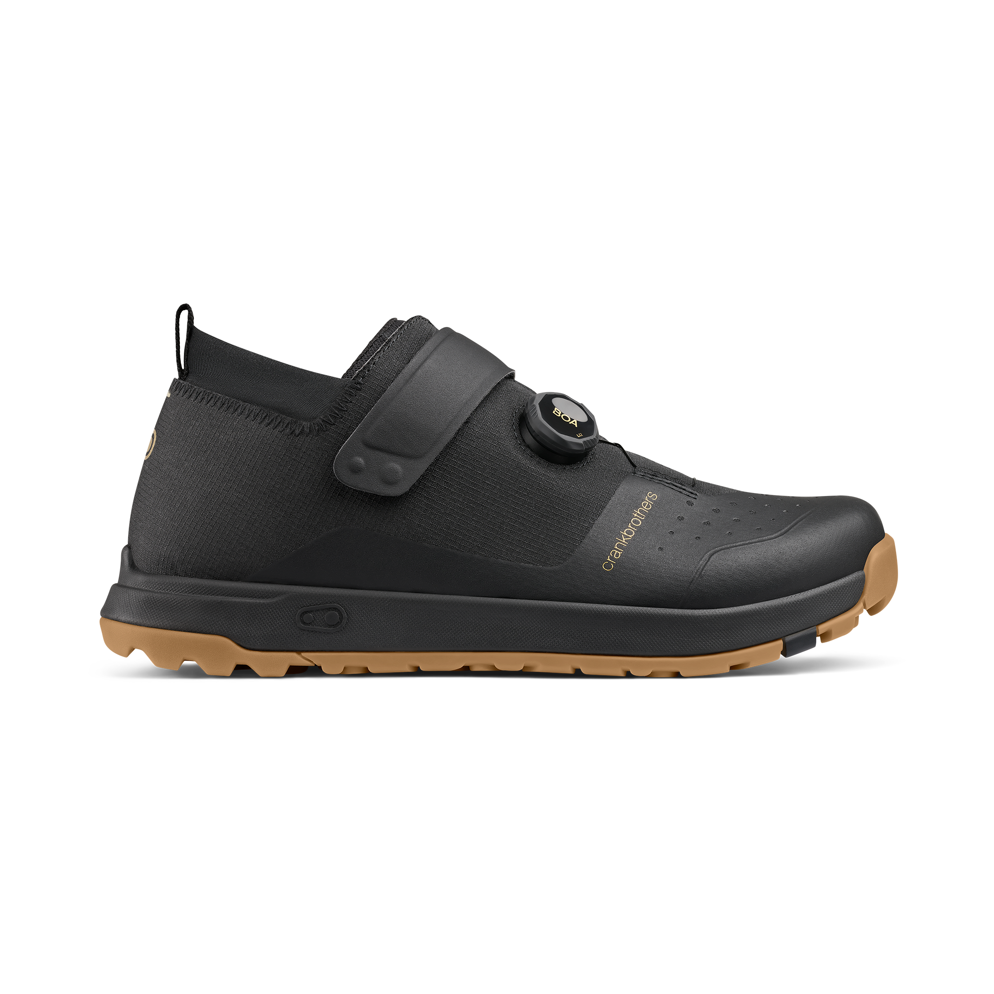 crankbrothers-mallet-trail-boa-klick-schuhe-schwarz-gold-mtb image 5