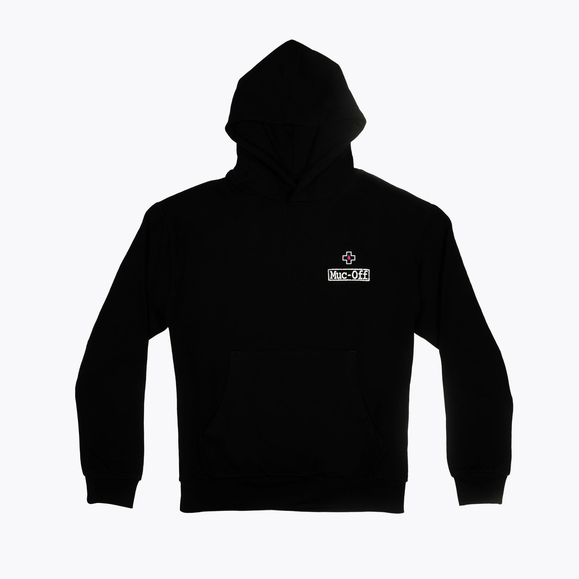 muc-off-black-logo-hoodie-kapuzenpulli-schwarz-l image 1