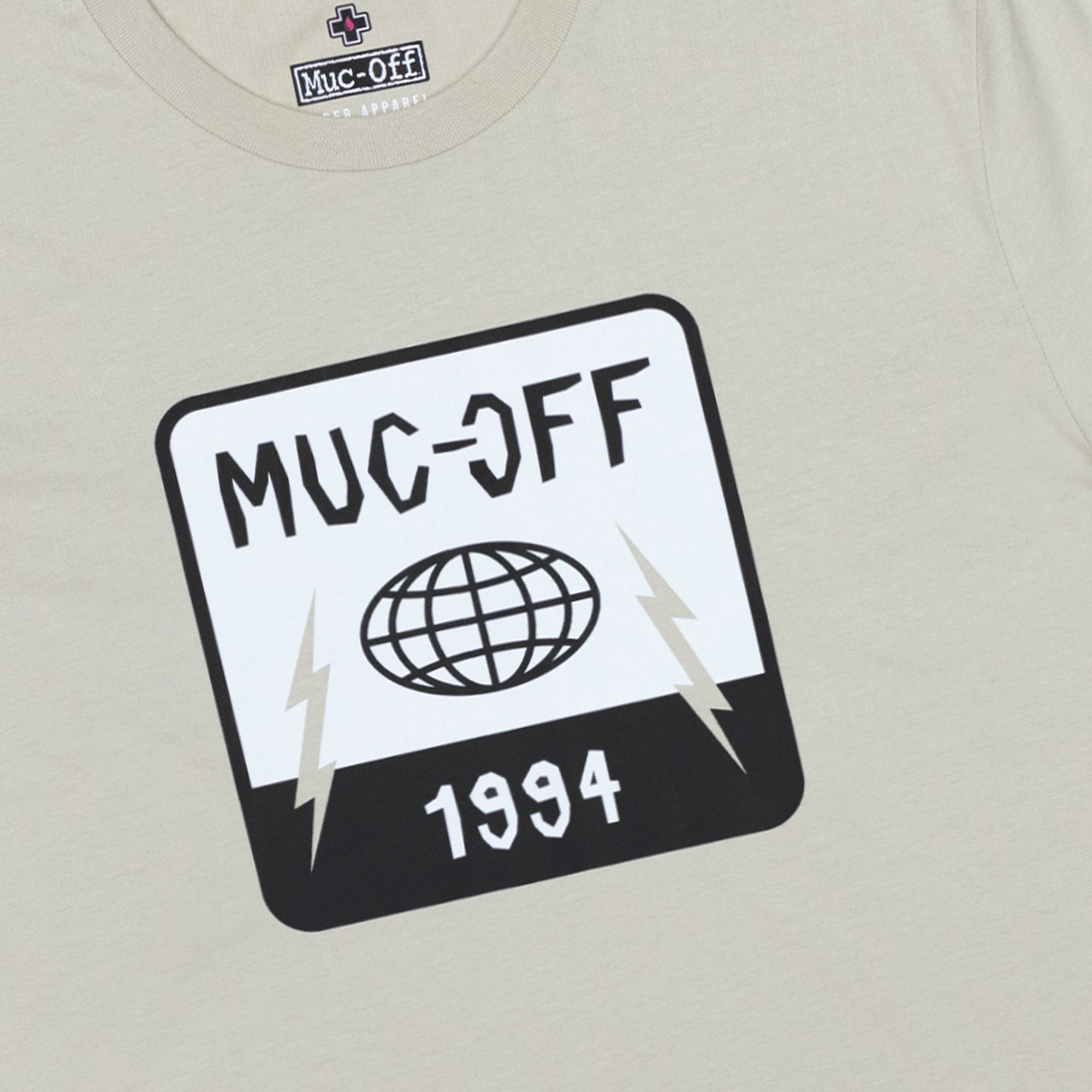 muc-off-globe-1994-t-shirt-natural-bio-baumwolle image 4