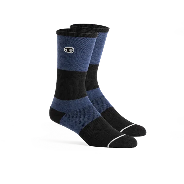 crankbrothers-icon-casual-socken-navy-schwarz-s-m image 1