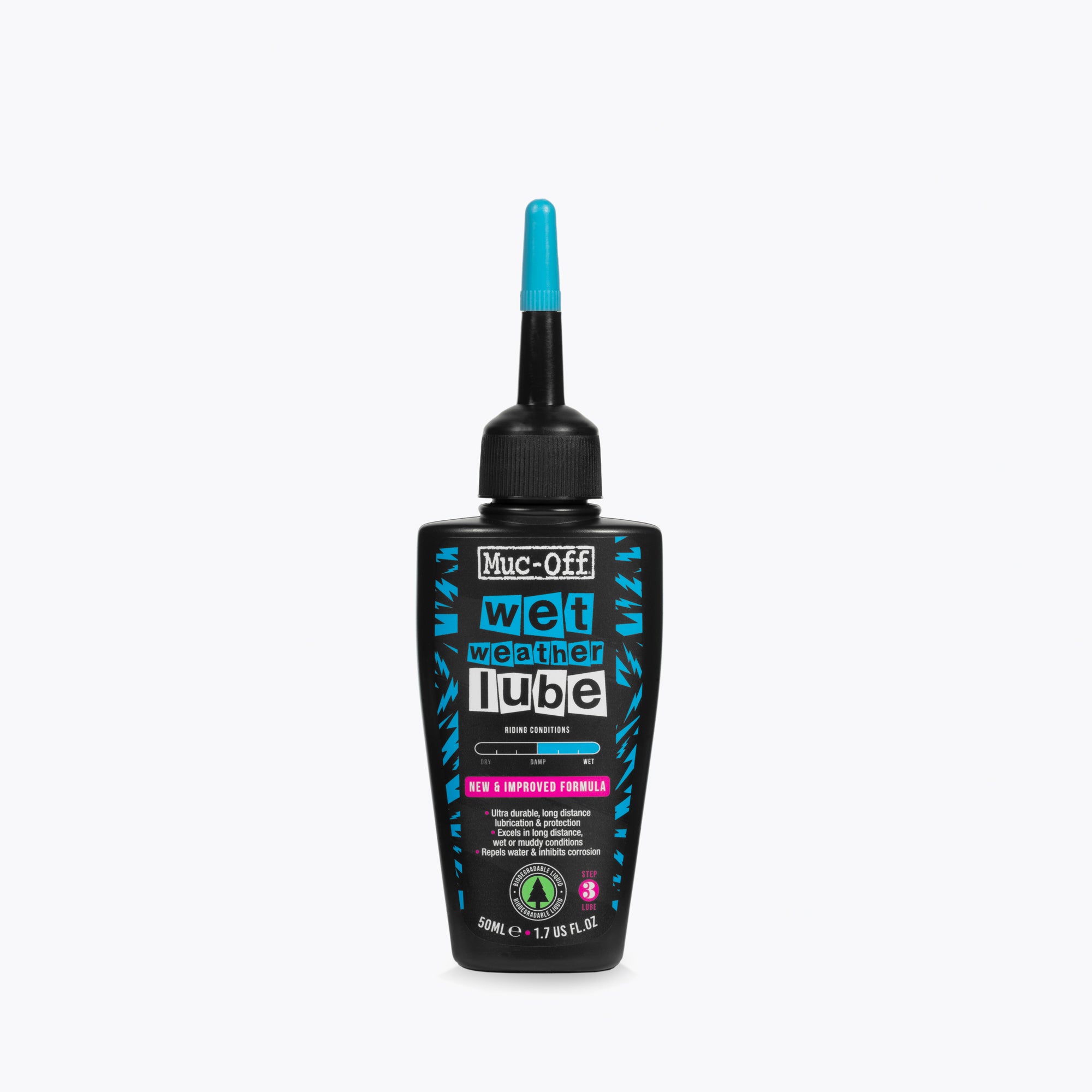 muc-off-bicycle-care-wet-weather-lube-ketten-l-50ml image 1