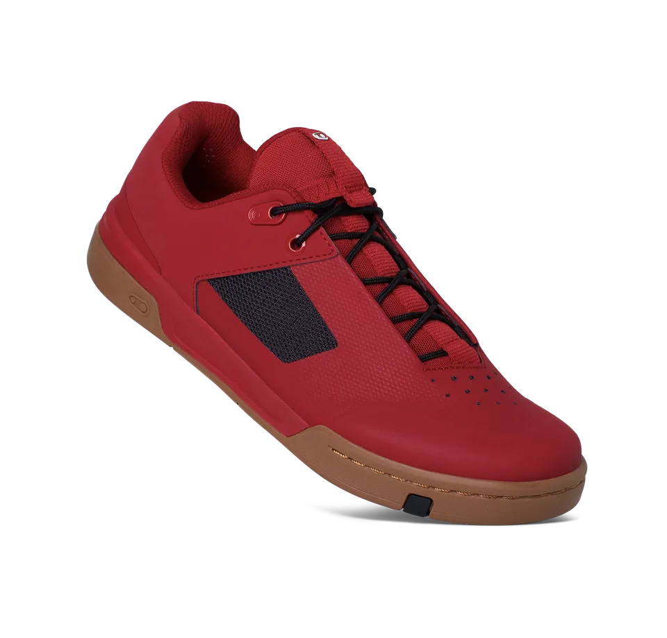 crankbrothers-stamp-lace-flat-schuhe-rot-pump-for-peace image 1
