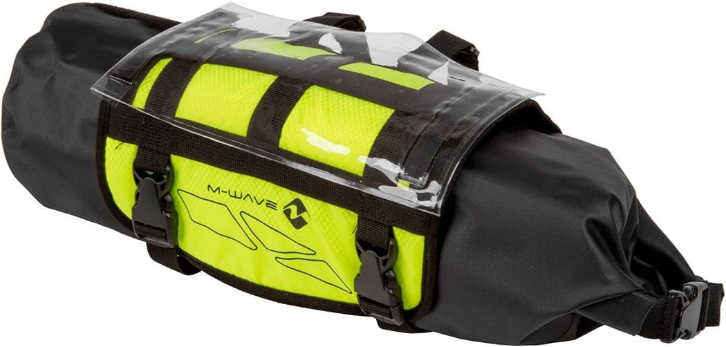 m-wave-rough-ride-lenkertasche-neongelb-wasserdicht image 1