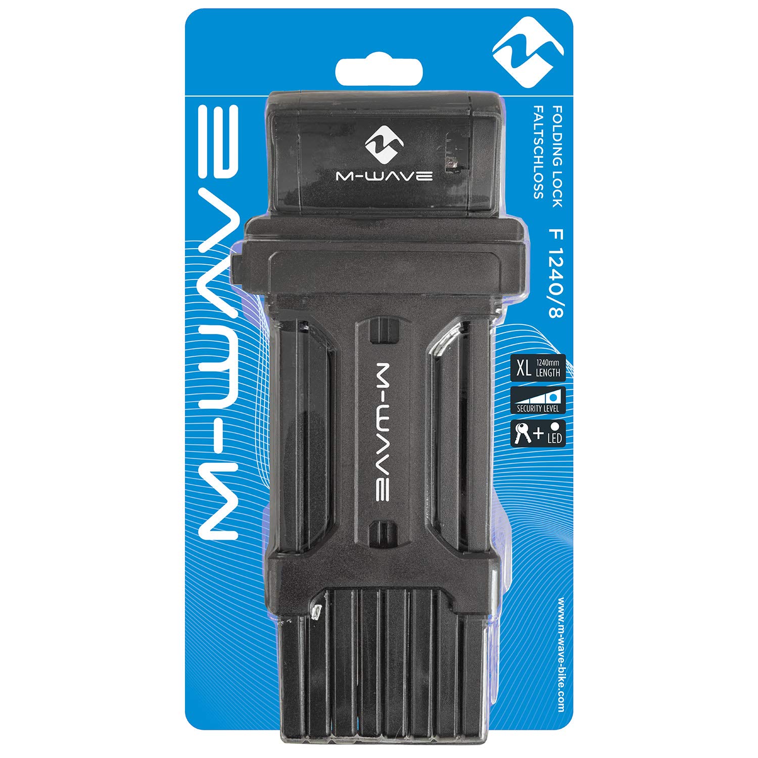 m-wave-f-1240-8-faltschloss-mit-halter-und-licht-schl-ssel image 4