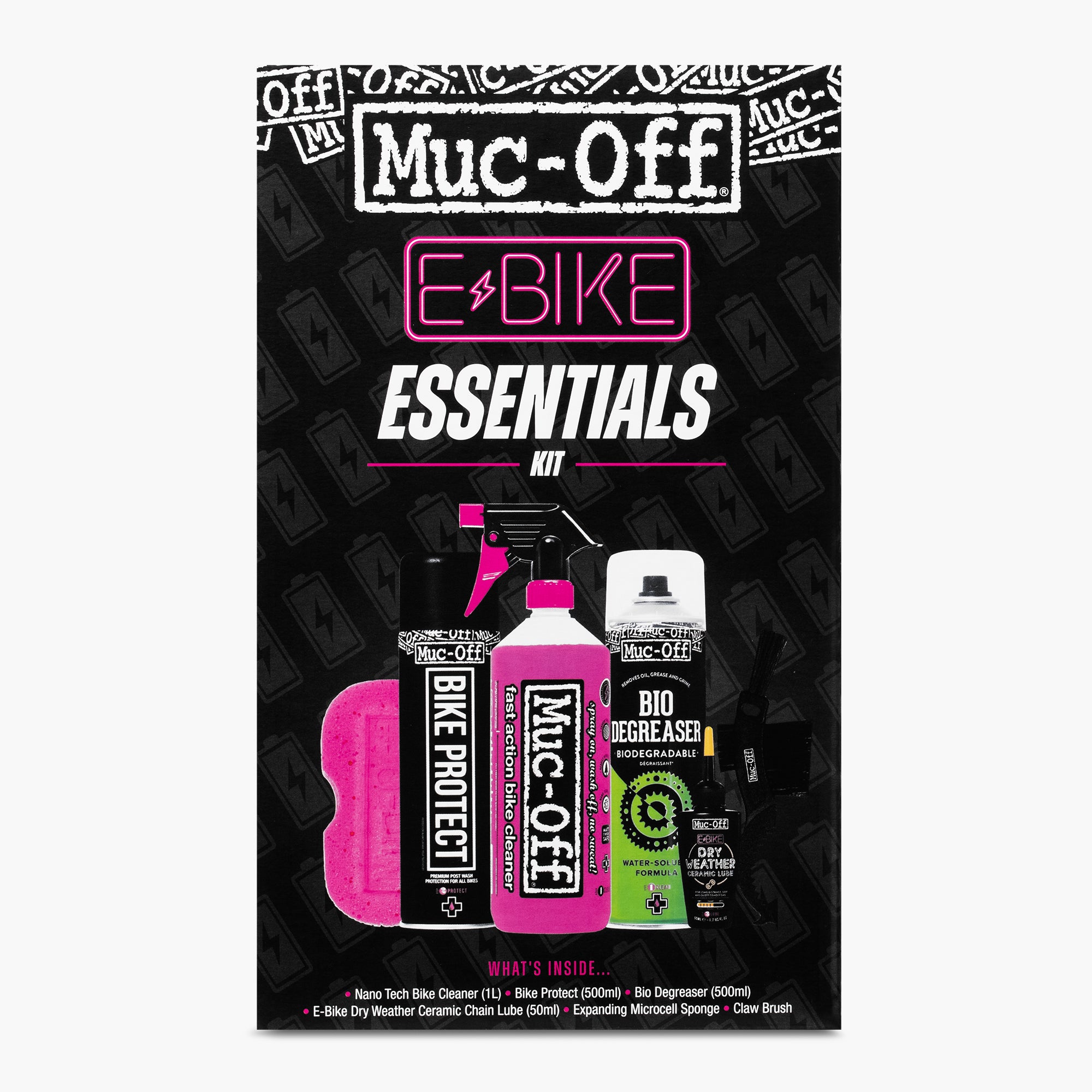 muc-off-ebike-essentials-kit-fahrrad-pflegeset-6-teilig-e-bike image 2