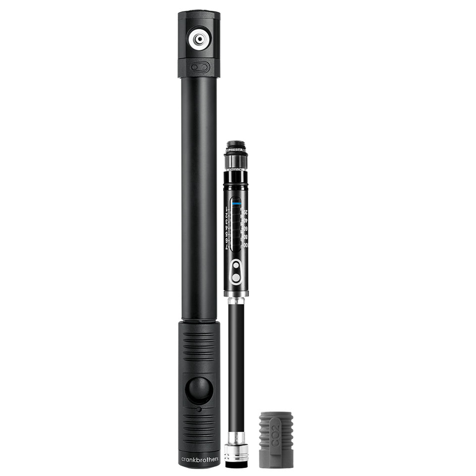 crankbrothers-klic-hp-gauge-co2-minipumpe-midnight image 1