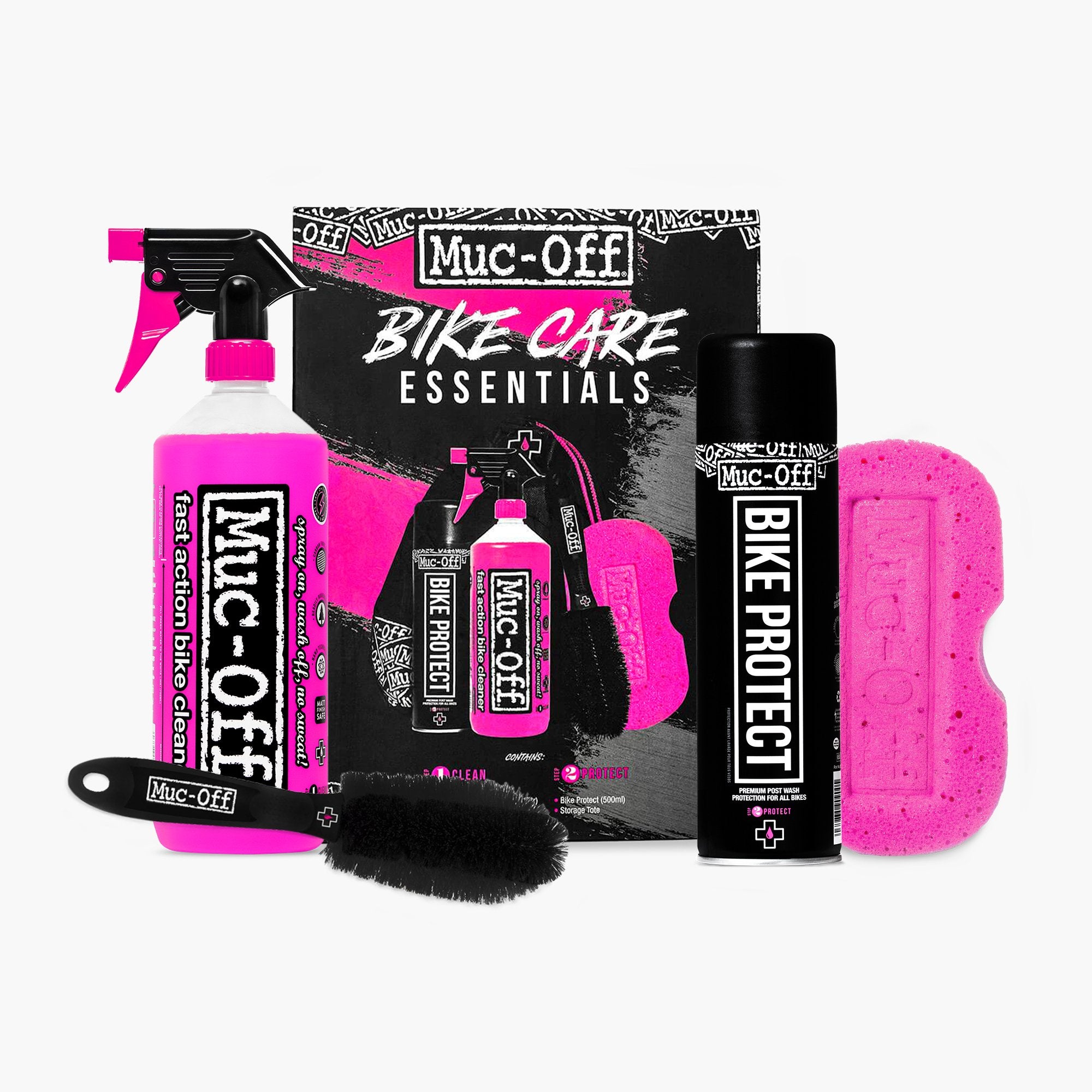 muc-off-bicycle-care-essentials-kit-5-in-1-fahrradpflege-set image 1