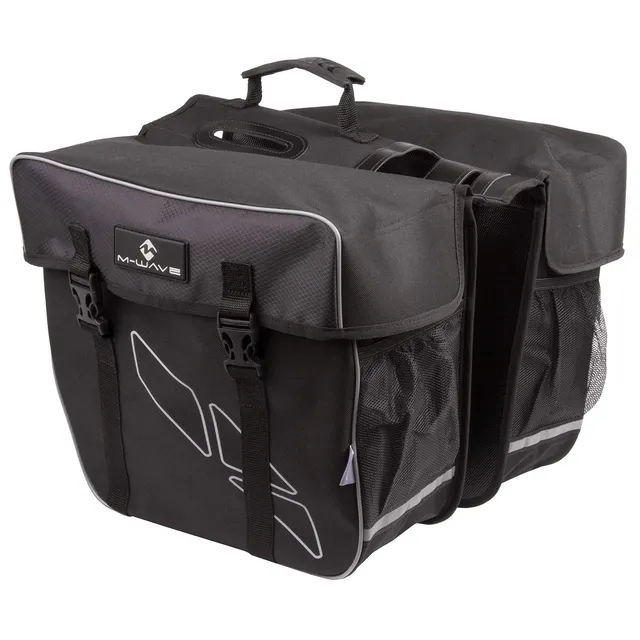 m-wave-amsterdam-double-gep-cktr-gtasche-30-l-schwarz image 1