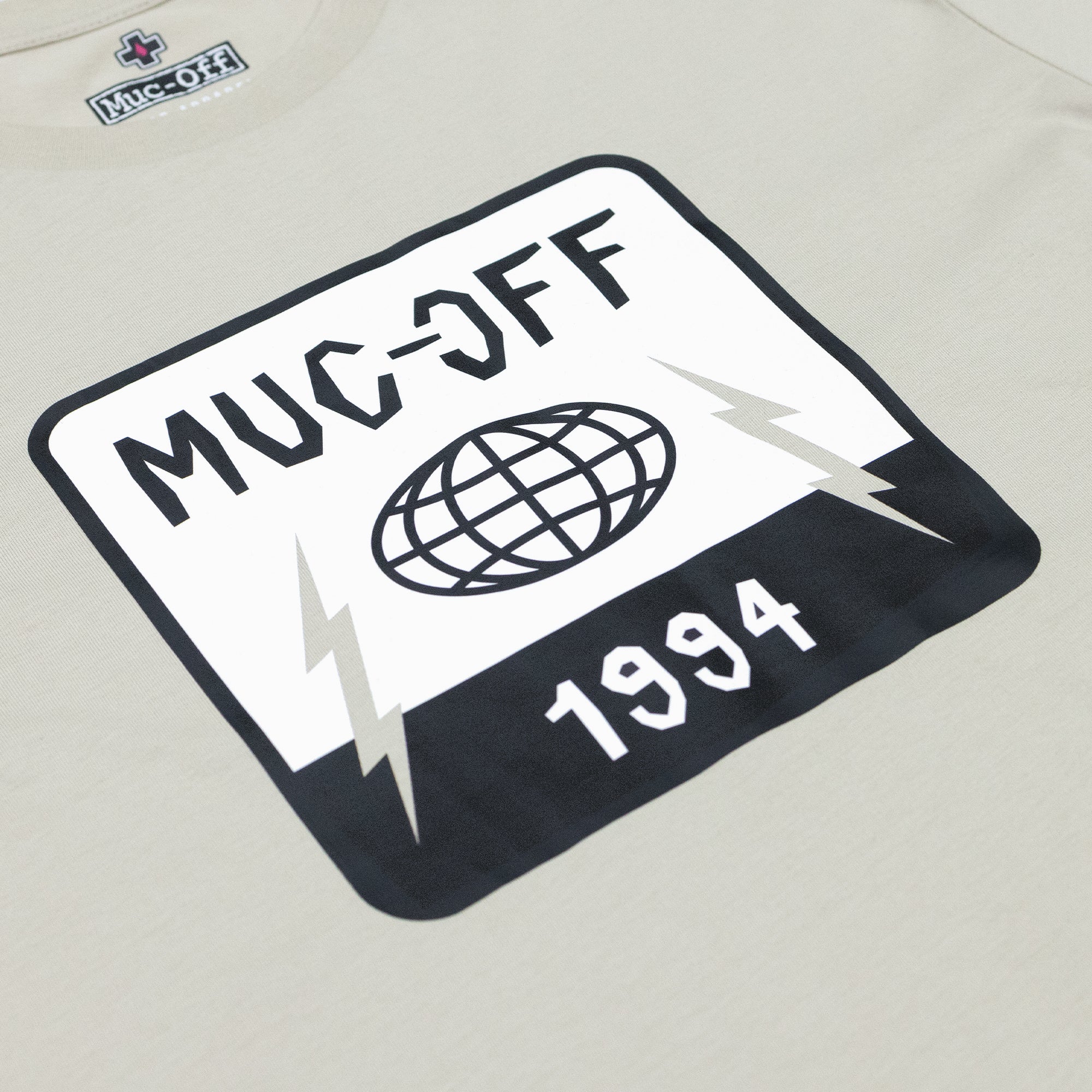 muc-off-globe-1994-t-shirt-natural-bio-baumwolle image 3