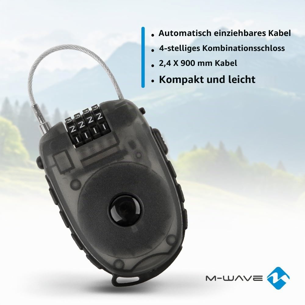 m-wave-lock-n-roll-kabelschloss-90-cm-zahlencode-schwarz image 3