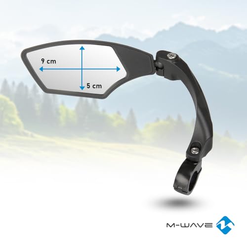 m-wave-spy-space-fahrradspiegel-schwarz-echtglas image 8