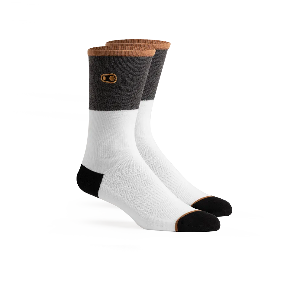 crankbrothers-icon-casual-socken-wei-grau-gum-s-m image 1